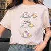 Love Cartoon Parrot Pure Cotton Printed Mens And Womens Fashion Trend Tshirt New Personalized Round Neck Casual Tshirt