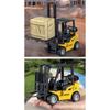 Engineering Vehicle Children's Toy Forklift Boy Alloy Toy Car Simulation Mini Pull-back Toy Construction Engineering Forklift