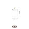 Multipurpose Clear Storage Jar: Perfect for Pickling, Brewing, Salting, Nuts, Grains, and Cereals