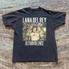Neu! Ultraviolence Lana Del Rey 2024 Grafik Unisex Schwarzes T-Shirt Größe S-5XL