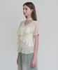 Micene Vega Lace Tie Blouse