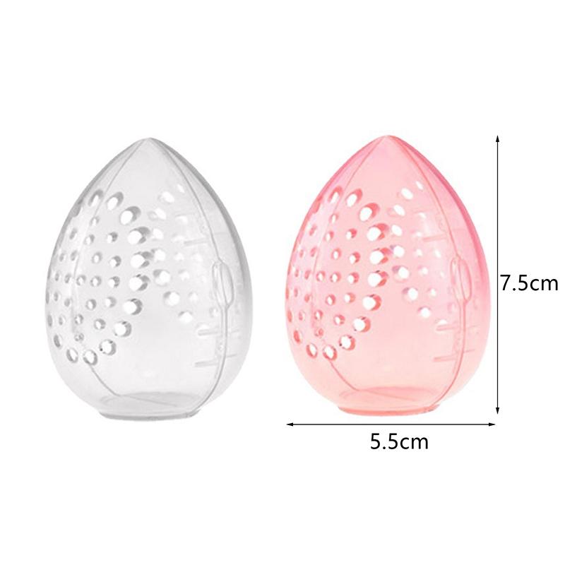 1PC Cosmetic Egg Storage Box Beauty Sponge Stand Storage Case Makeup Blender Puff Holder Empty Cosmetic Drain Container