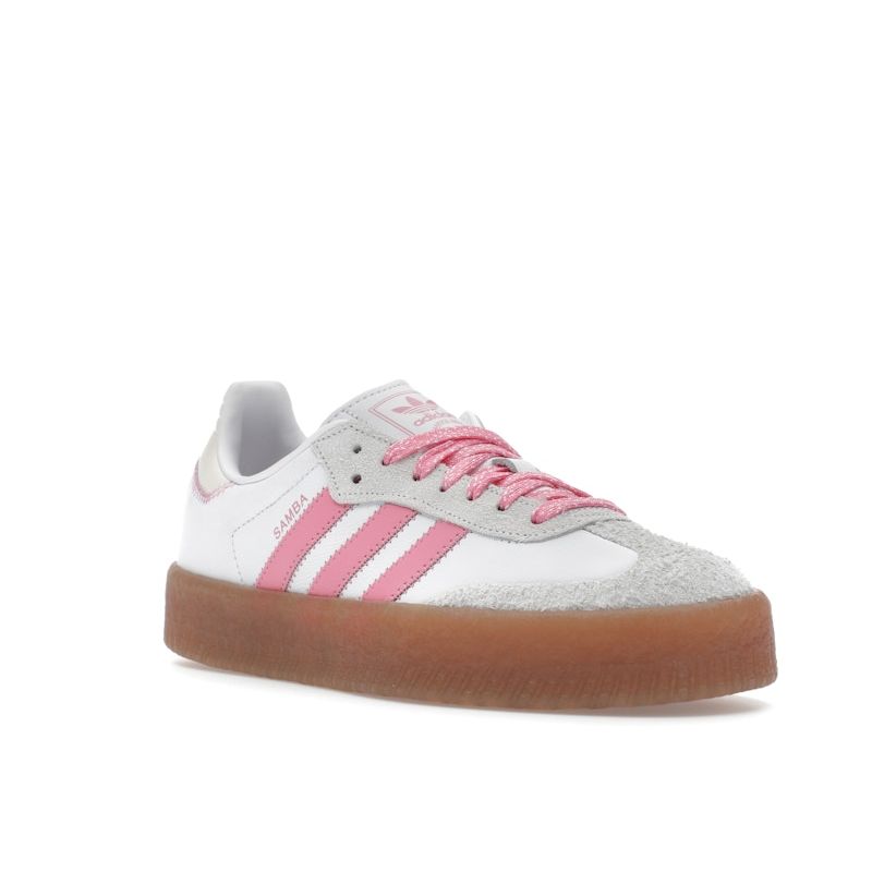 Adidas  Sambae White Bliss Pink Women Sneakers Cloud-White Off-White IE9109