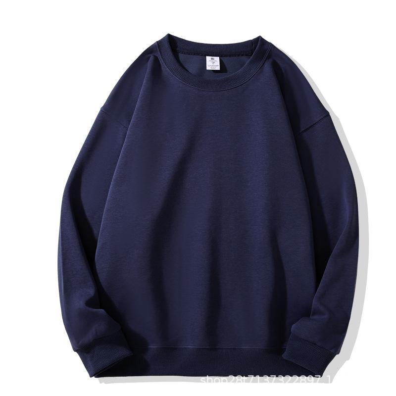 Men's and Women's Round Neck Hoodie Autumn and Winter New Item Japanese and Korean Lazy Loose Women's Top Comfortable Casual Student Hoodie