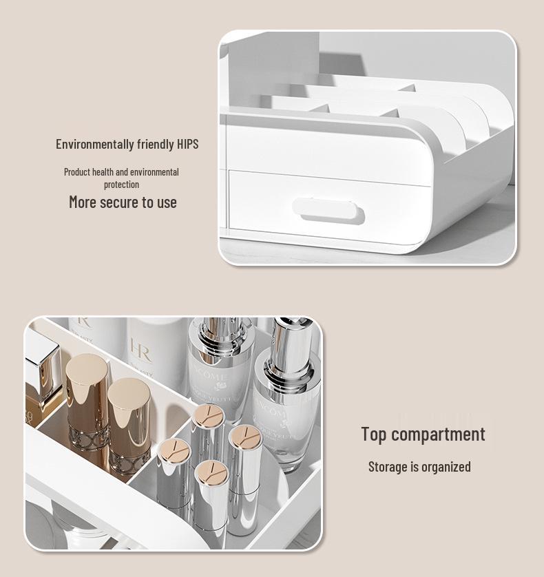 Desktop Cosmetic & Skincare Organizer with Drawers