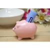 Made in Japan Ceramic Pink Pig Toothpick Holder, Pig Seal, Lip Balm Holder. ACS WEB SHOP