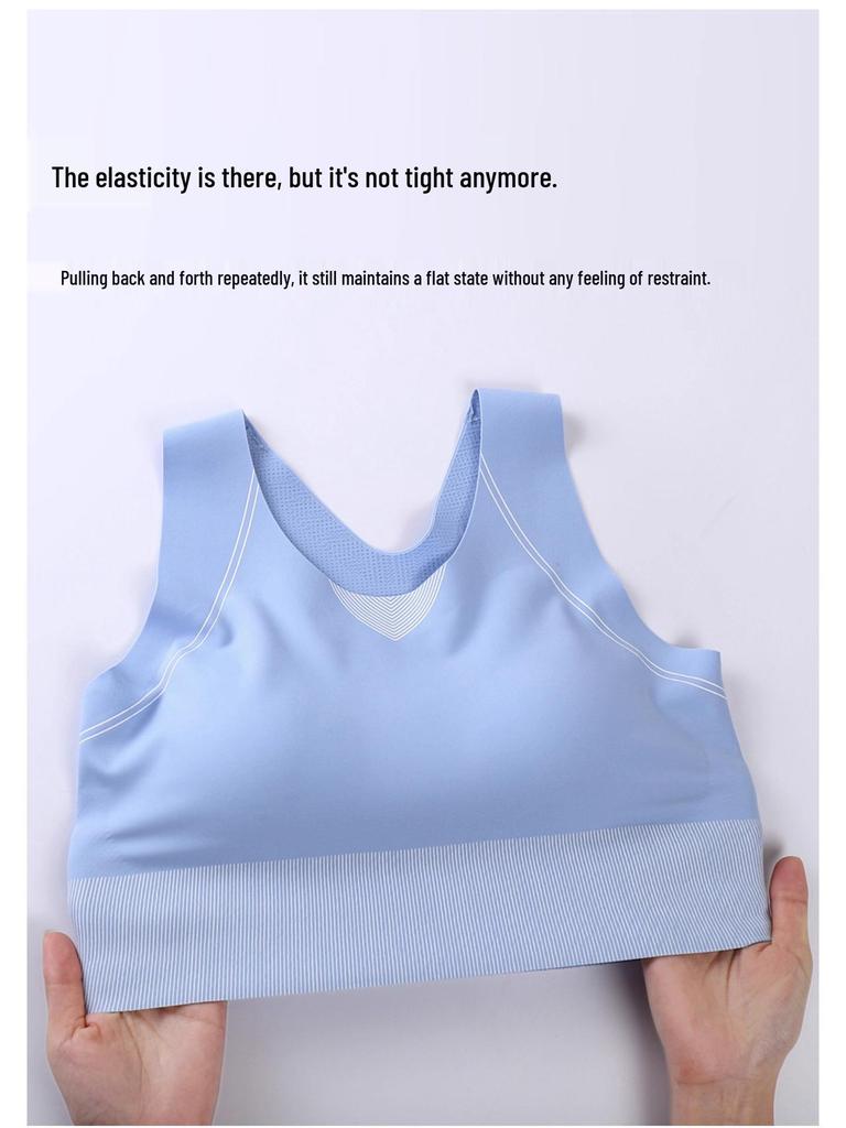 Women's Shockproof Yoga Bra: Lightweight, Stylish Sports Vest for Running & Fitness