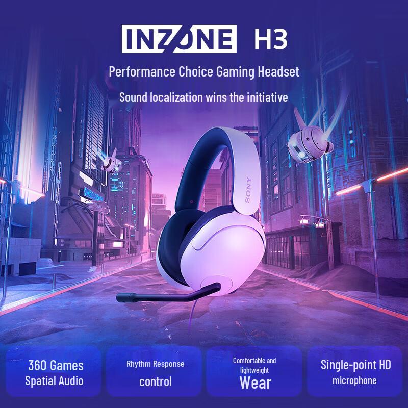 Sony INZONE H3 Virtual 7.1 Wired Gaming Headset