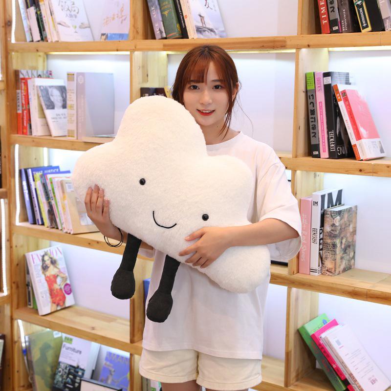 Cuscino Peluche Nuvola Carino – Adorabile Bambola Giocattolo e Cuscino per Riposo per Bambine, Regalo di Compleanno Perfetto