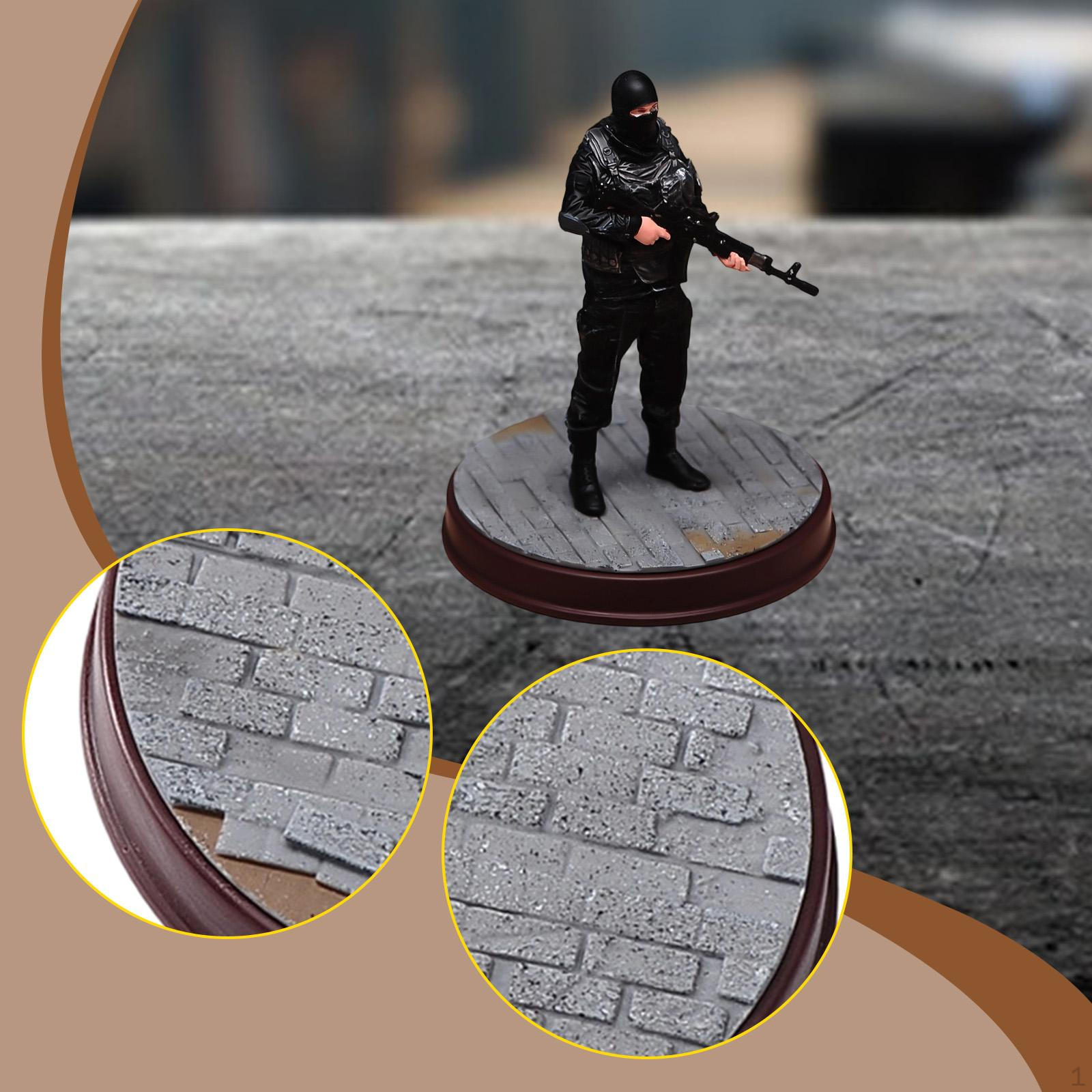 База для демонстрации литой машинки 1/64, фигурка, диорама, DIY подставка, парковочная сцена для 6.5cm