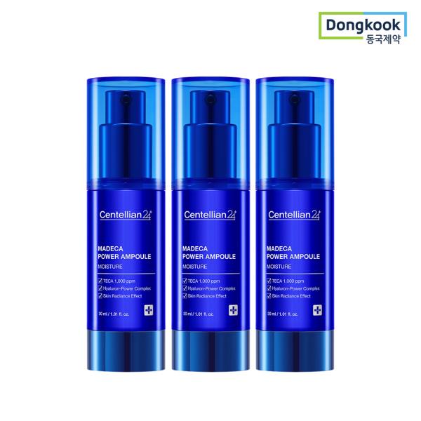 CENTELLIAN24 Madeca Power Ampoule Moisture 30ml (3ea) Skin Moisture Care Brightening Whitening Wrinkle Improvement Functional TECA Moisturizing