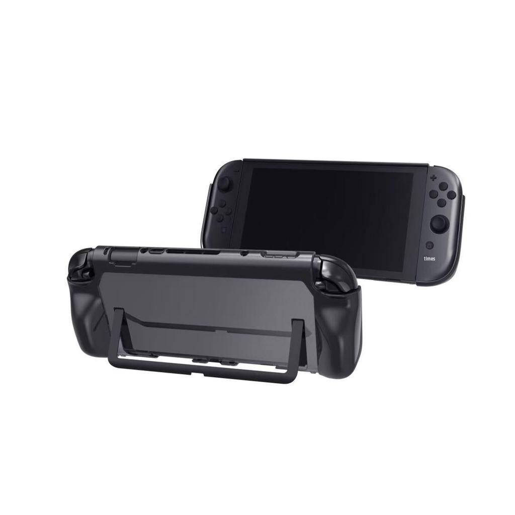 Black Rubberized Protective Case for Nintendo Switch 2 Console with Handle