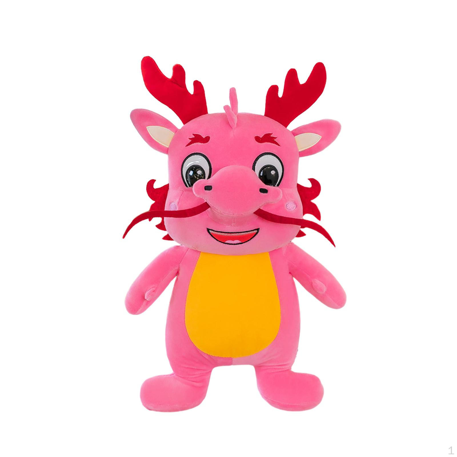 

Китайский дракон плюшевые игрушки мягкие милые животные розовый