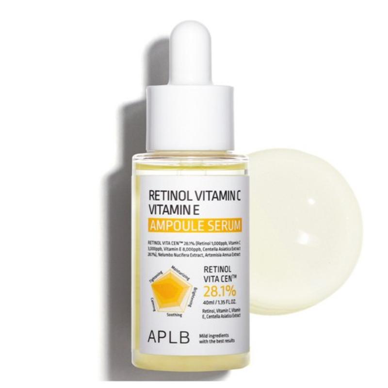 APLB Retinol Vitamin C Vitamin E Ampoule Serum 40ml