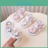 Princess Baby Girl Sandals With Soft Sole And Rattle For Toddler Summer Play