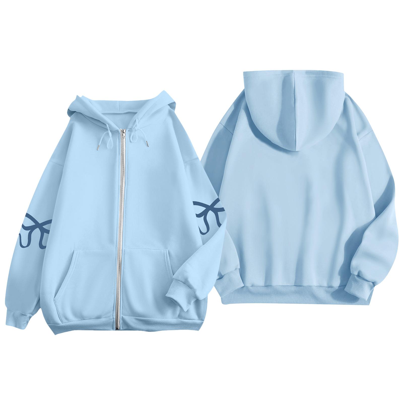 

Жіночий кардиган з бантом і довгими рукавами з кишенями, пальто з капюшоном на блискавці XL