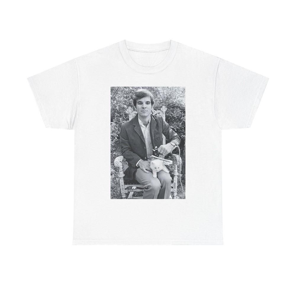 Steve Martin Tshirt Vintage Comedy Gillis Rare Retro Graphic Unisex Heavy Cotton Unisex T-Shirt S