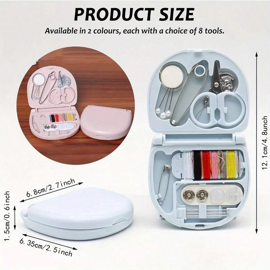 Mini Sewing Box Multifunctional Military Training Needlebox Home Portable Set Student Dormitory Handmade Sewing Kit Sewing Box