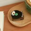 Miniature Dollhouse Props 1/12 Vintage Realistic Grocery Record Player Cat Gramophone for DIY Handmade Model Decoration