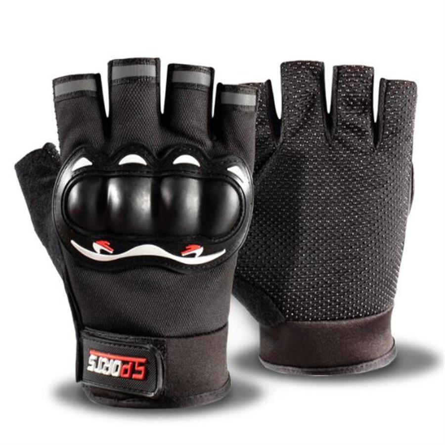 Motorcycle Touchscreen Gloves, Impact-Resistant Breathable Protective Gloves for Cycling & Sports L чёрный