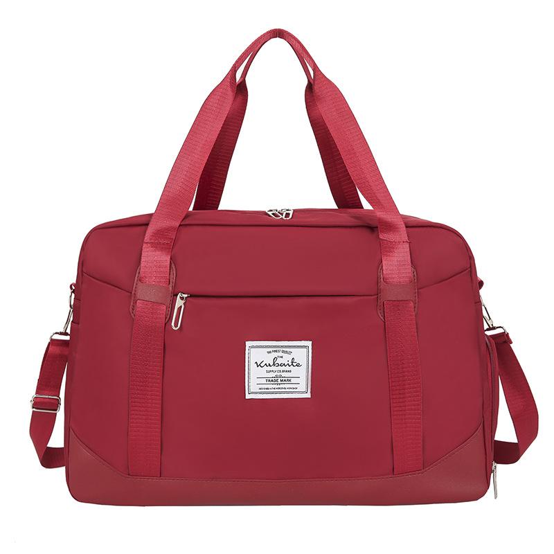 Portable travel bag men's training sports fitness bag duffel bag dry and wet separation convenient swimming bag