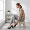Plastic Step Stool for Adults Home Shoe Changing Stool