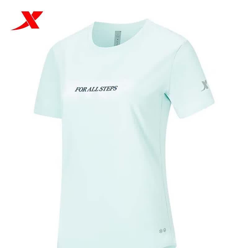 XTEP Women s Breathable Running Training T-Shirt L