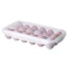 Fresh Preservation Egg Tray with Lid Fridge Egg Organizer Portable Egg Drop Rack  Kitchen