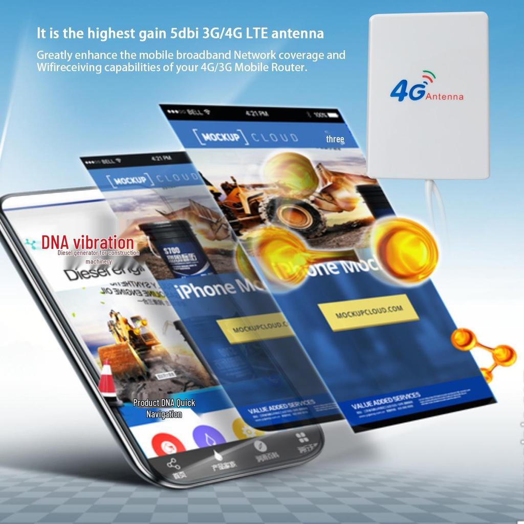 High Gain 4G LTE Wireless TS9 Antenna for Huawei Routers and Tablets