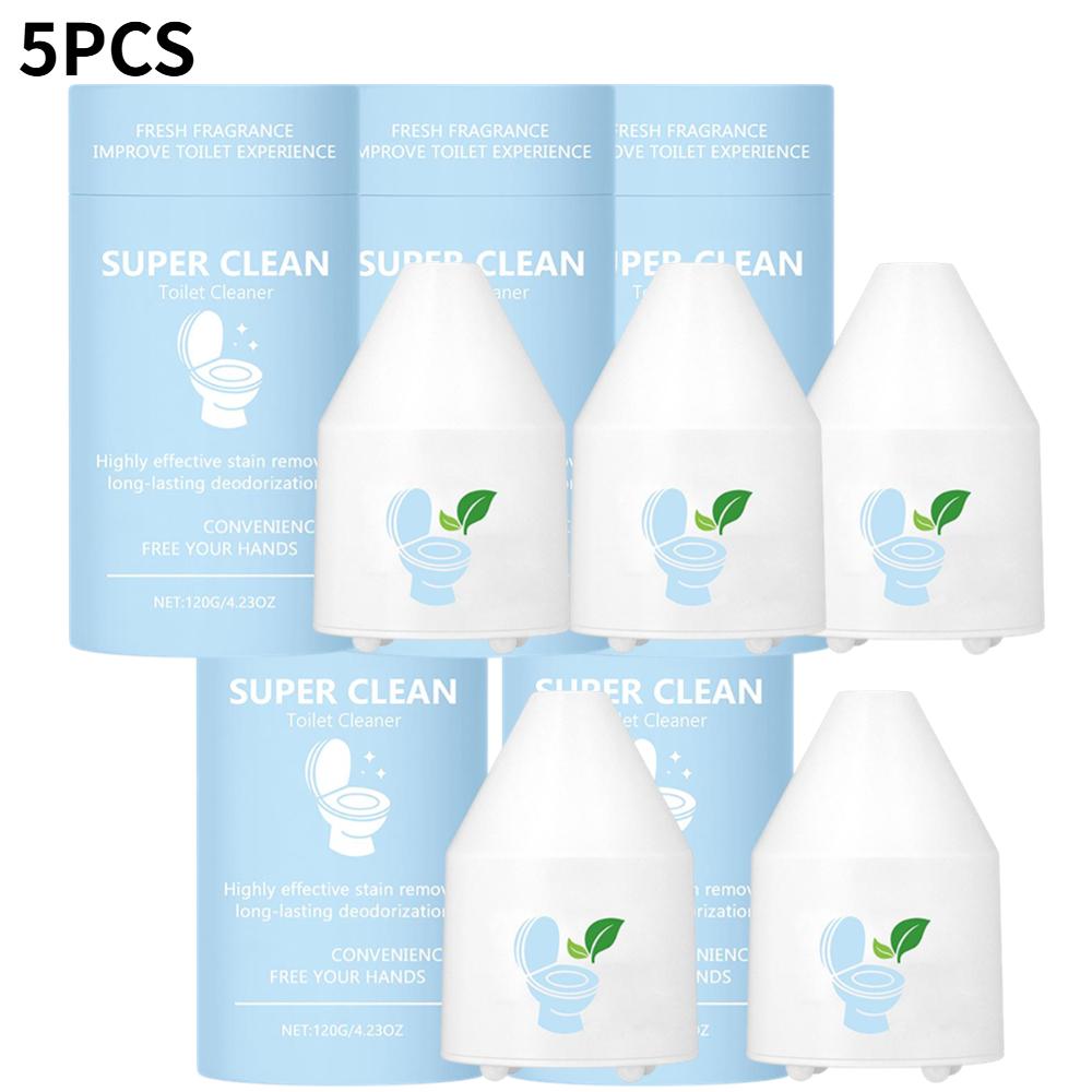 Toilet Bowl Automatic Cleaner Toilet Efficient Strong Descaling Remove Dirt Toilet Tank Cleaners for Deodorizing Descaling