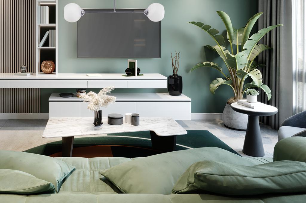 Asturia Deckenleuchte Chrom 2-flammig Weißer Lampenschirm E27