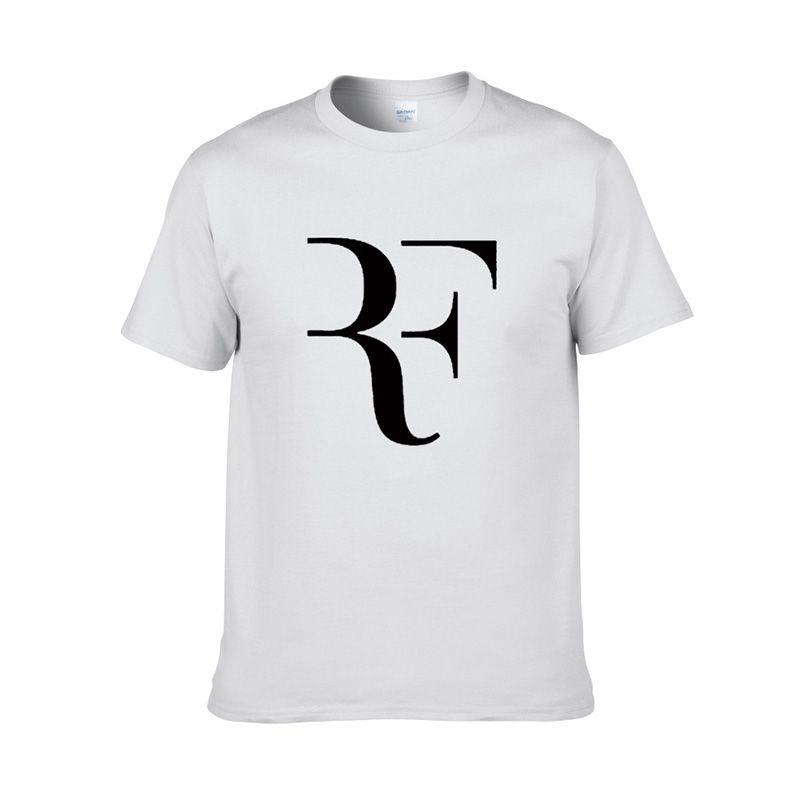 Roger Federer T-shirt Men Fashion Shirt Cotton Summer Classic Printed Tee Tops