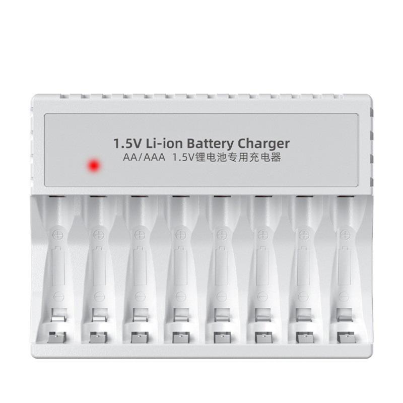 Functional Quick Charging Devices Compatible for AA 3A Batteries Charging Adapters LED Light Easy and Convenient