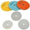 3 Steps Dry/Wet Diamond Polishing Pad 4 Inch 100mm For Granite Marble Quartz Restoration Buff Resin Discs Abrasive Tools