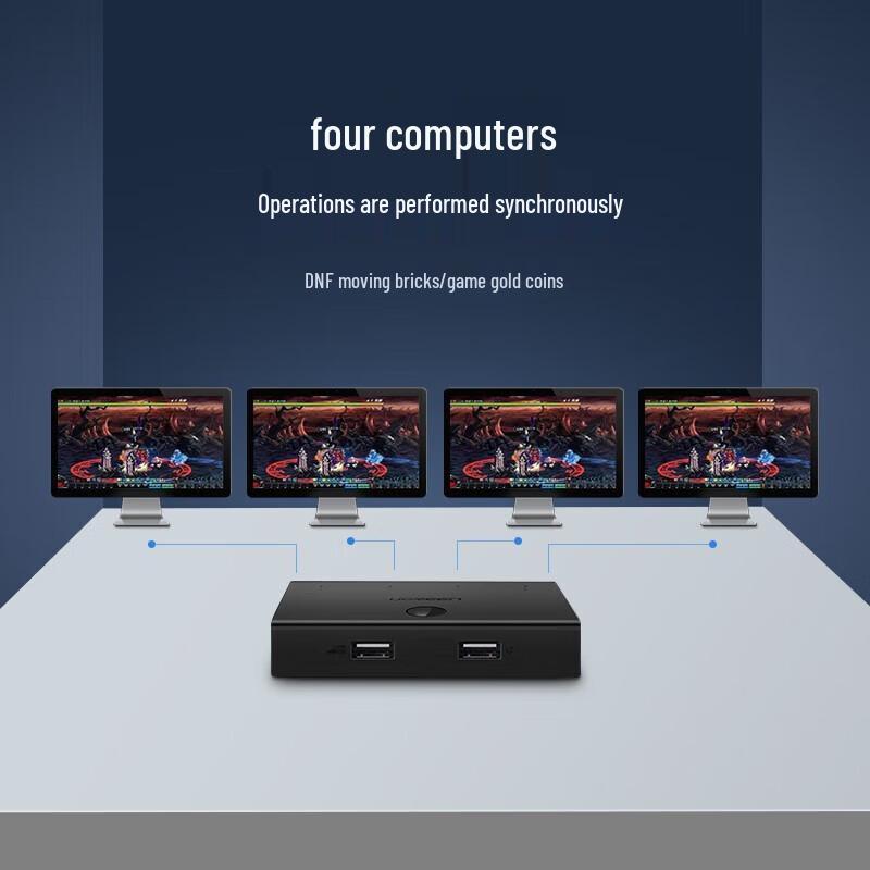 Ugreen USB 1-in-4-out KVM Switch