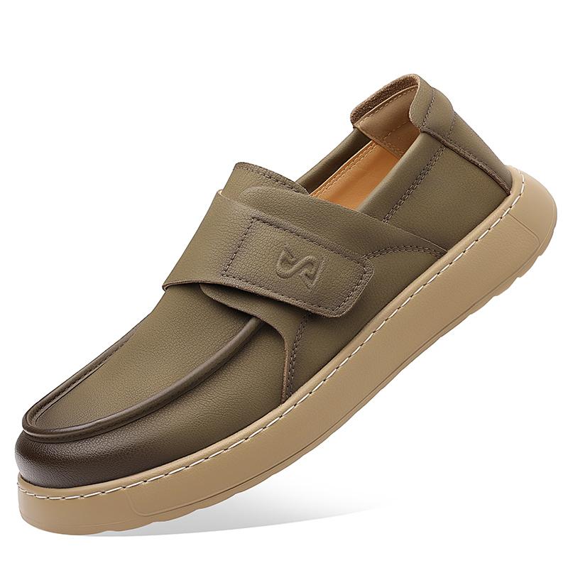 

Мода Мода Кожа Мужская Повседневная Обувь Дышащий Комфорт Слипоны Мужская Обувь для Вождения Роскошный Бренд Мужские Лоферы Мужская Ленивая Обувь Мокасины 38 хаки