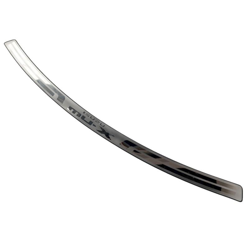 Car For Isuzu MU-X MUX  Stainless Steel Rear Bumper Protector Accessories 2024 Door Sill Scuff Plate Trunk Trim
