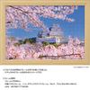 Yanoman in Jigsaw Cherry Blossoms of Himeji Castle Includes a piece request a a service and a jigsaw puzzle instruction (Yanoman) [Made Japan]