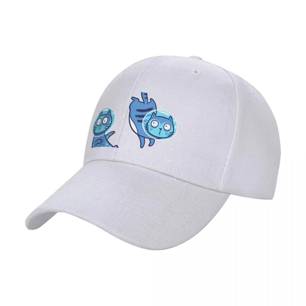 Galaxy cats Baseball Cap mens big size hat Custom Cap fishing hat Caps Male Womens