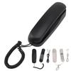 Corded Phone Multifunctional Clear Sound Adjustable Volume Wall Mountable Landline Telephone for Home Hotel  Corded Phone