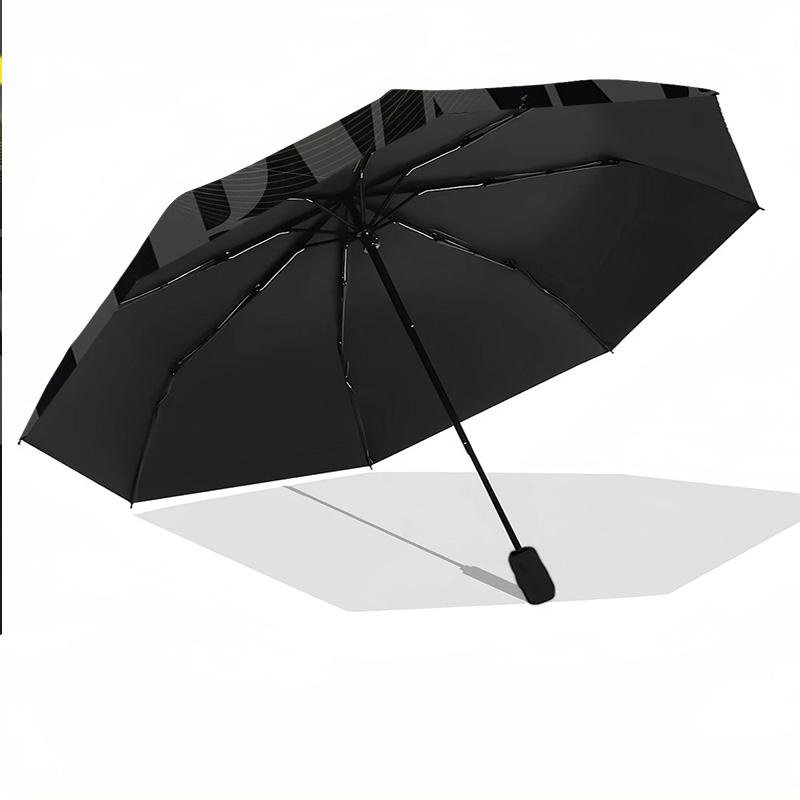 Nirvana Print 8?Ribs Automatic Umbrella Wind Resistant Lightweight Folding Umbrella For Outdoor Travel
