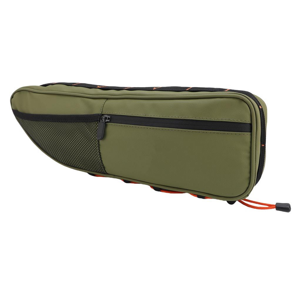 Bike Frame Bag 3L Water Proof Reflective Top Tube Bike Bag Cycling Tools Storage Bag for Road Mountain Bikes Black