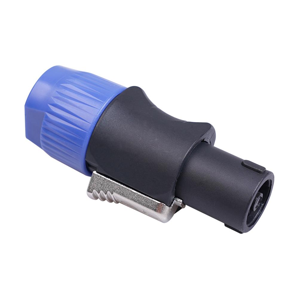 10pcs NL4FC Speaker Connectors 4 Pole 4 Pin Male Audio Cable Adapter Speakons
