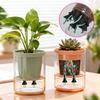 Plant Watering Spikes 4 Pieces Automatic Reuse Gardening Supplies Plant Self Watering Devices For Indoor Potted House Flowers