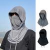 Full Face Mask Cover Sunhat Long Neck Wrap Cover Fishing Hat Neck Gaiters Scarfs Protect Neck Hiking Hat  for Women Men