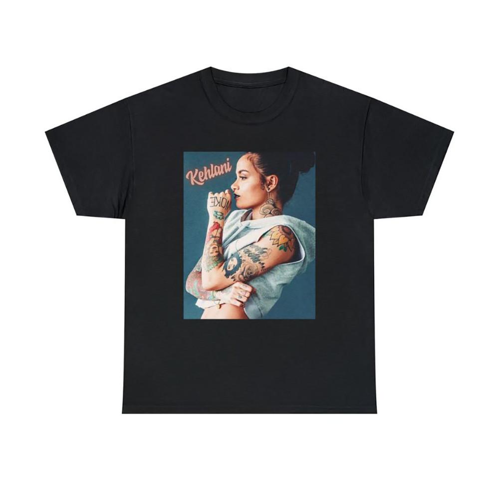 Kehlani Aesthetic Music Gift Tee Cotton Shirt For Men Women AL093 Unisex T-Shirt L