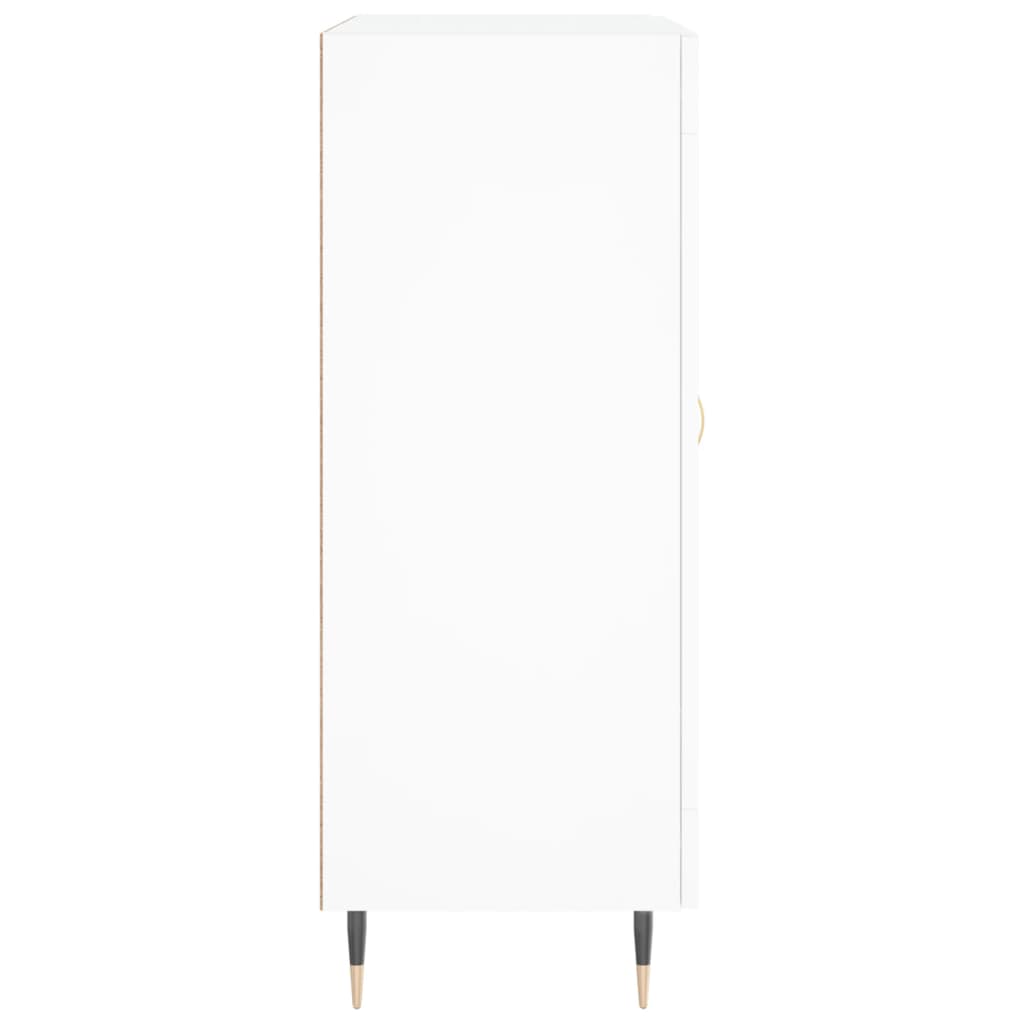 Vidaxl Cabinet, White, 69.5X34X90 Cm, Wood-Based Material