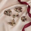 Rhinestone Brooches For Women Unisex Luxury Pins Office Party Friend Gifts Jewelry Accessories Decoration