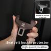 Car Accessories Seat Belt Buckle Anti-scratch Protector Cover For Opel Corsa Astra Insignia Vectra Zafira Meriva Mokka Grandland