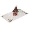 3D Christmas Card Exquisite Christmas Tree Design 3D Greeting Card with Envelope Greeting Card Paper